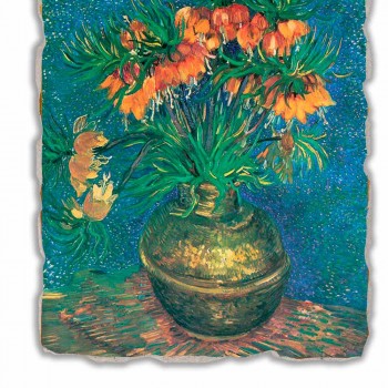 Fresco Vincent Van Gogh &quot;Still Life with Fritillaries&quot; 1887