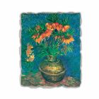 Fresco Vincent Van Gogh &quot;Still Life with Fritillaries&quot; 1887 Viadurini