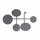 Designové sladkosti stojí z lakované oceli vyrobené v Itálii - Pennellope Viadurini