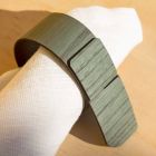 Prstenový ubrousek Prsten ve dřevě a tkanině Made in Italy - Abraham Viadurini