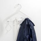 Nástěnný věšák na kabáty Recyklovatelný věšák z plexiskla 2 kusy - Tirreno Viadurini