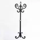 Moderní designový nástěnný věšák v barevné železo vyrobené v Itálii - Torres Viadurini