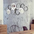 Nástěnný věšák designu Molecole od Viadurini Decor