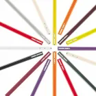 Věšák na zeď v lakovaném MDF s dvojitým hákem vyrobený v Itálii - Merkur Viadurini