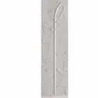 Kovový nástěnný věšák na kabát se 2 háčky a LED světlem vyrobený v Itálii - Osmio Viadurini