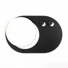 Moderní nástěnný věšák z oceli se zrcadlem vyrobený v Itálii - Pilippo Viadurini