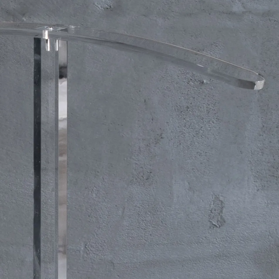 Základní transparentní věšák z akrylového křišťálu - Ginergo Viadurini