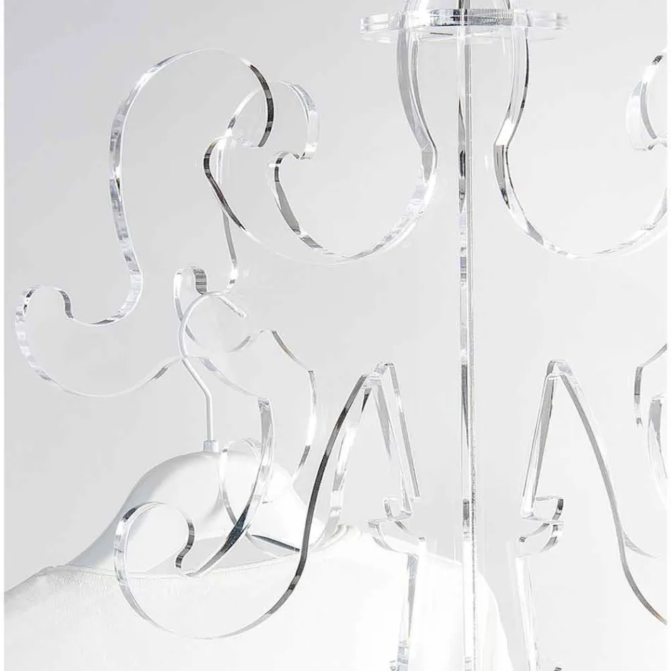 Stojan na podlahy, klasický design, v plexisklu Giave Viadurini