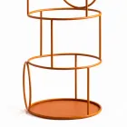 Designový kabátový stojan z barevné oceli vyrobené v Itálii - Vituzzo Viadurini