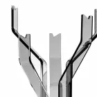 mleté ​​uzené závěsné háky 5 Andrea, moderní design Viadurini