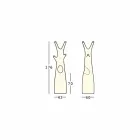 Světelný stojan na kabáty z polyethylenu s LED světlem vyrobený v Itálii - Oldia Viadurini