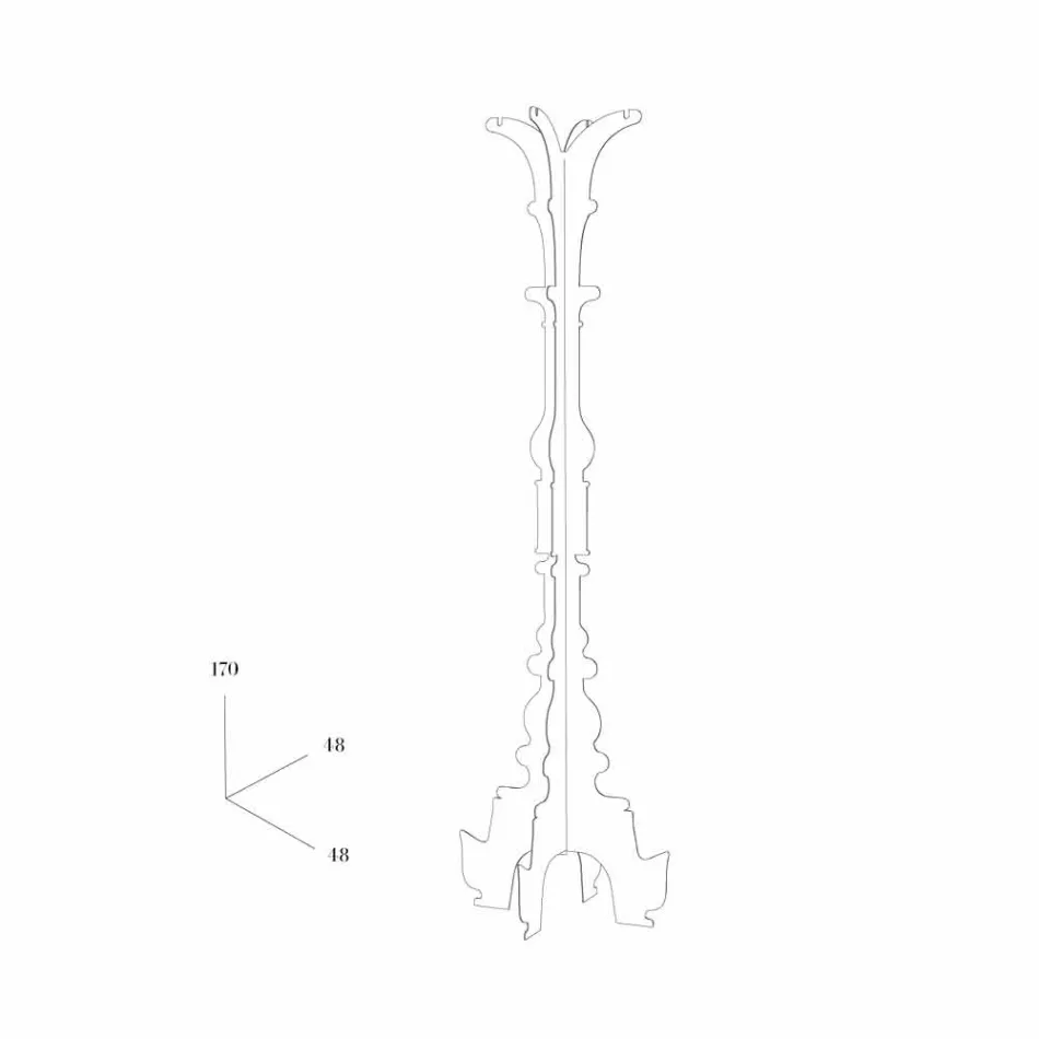 Kabát design Barokko Mabele Viadurini
