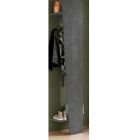 Šikmý designový stojan na kabáty z lesklého bílého dřeva nebo břidlice - Joris Viadurini