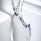 Věšák na šaty z čistého PMMA akrylového krystalu Made in Italy - Lilo Viadurini