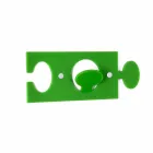 Nástěnná ramínka v barevném plexiskle Single Design, 4 kusy - Fratack Viadurini