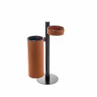 Moderní designový kožený věšák Made in Italy Leather - Adelfo Viadurini