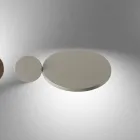 345° otočné kovové nástěnné svítidlo vyrobené v Itálii - Lumi Viadurini