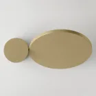 345° otočné kovové nástěnné svítidlo vyrobené v Itálii - Lumi Viadurini