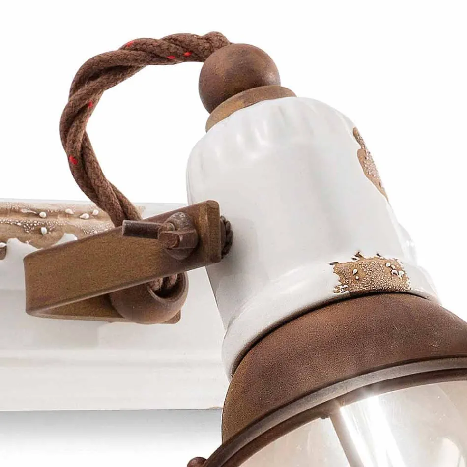 Nášivka dva reflektory Amelia Ferroluce řemesla Viadurini