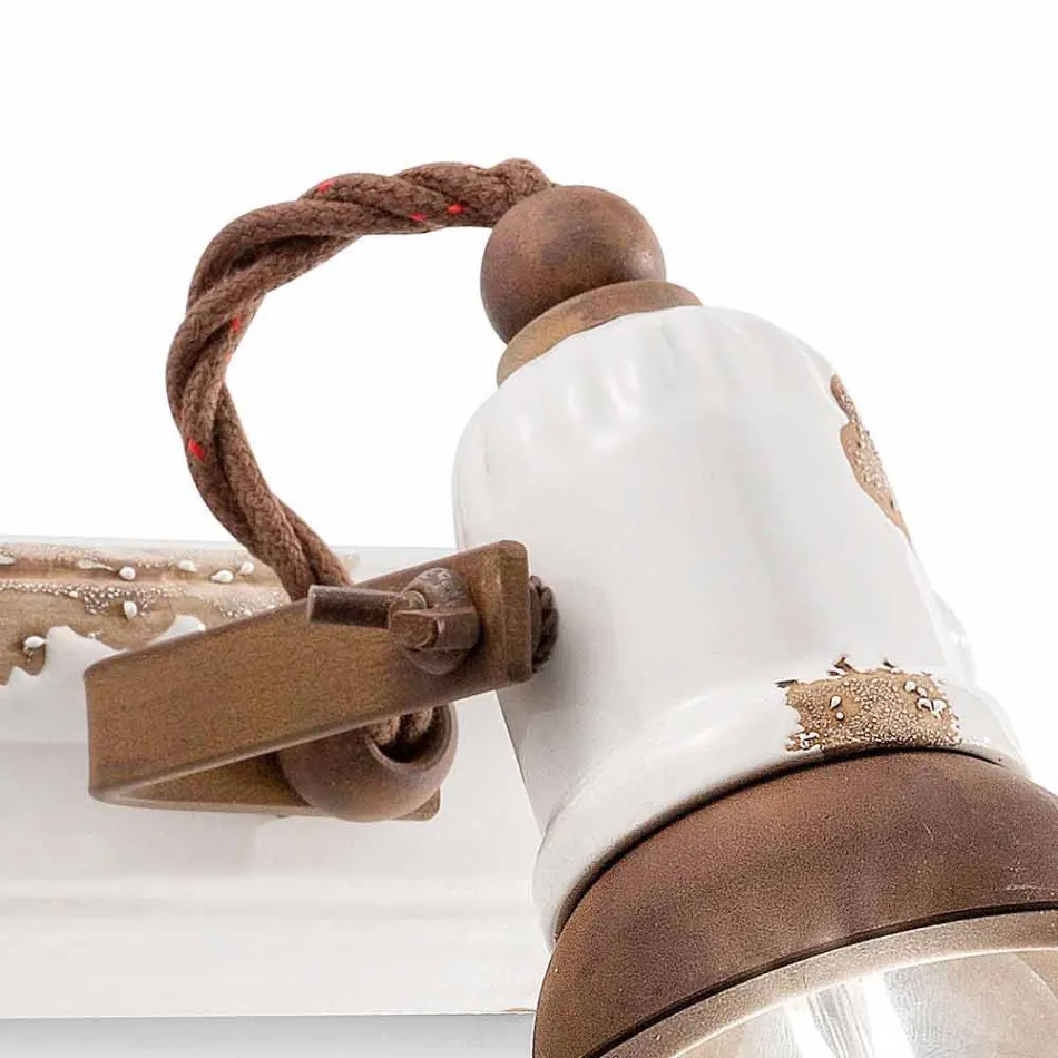 Nášivka dva reflektory Amelia Ferroluce řemesla Viadurini