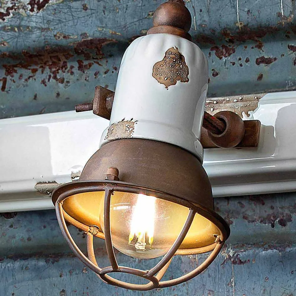 Nášivka dva reflektory Amelia Ferroluce řemesla Viadurini