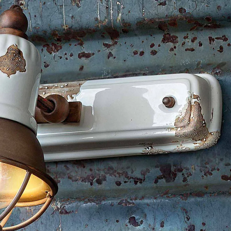 Nášivka dva reflektory Amelia Ferroluce řemesla Viadurini