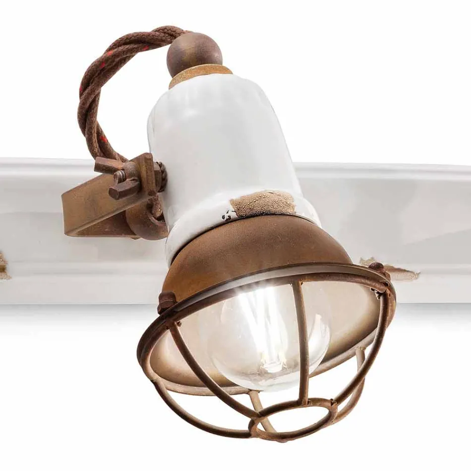 Nášivka dva reflektory Amelia Ferroluce řemesla Viadurini