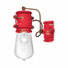 Nášivka reflektor městský styl ručně dělané keramické Beth Ferroluce Viadurini