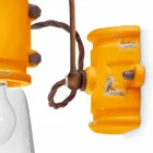 Nášivka reflektor městský styl ručně dělané keramické Beth Ferroluce Viadurini