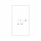 Venkovní nástěnná lampa z antického hnědého kovu - Saint Tropez od Il Fanale Viadurini