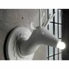 Nástěnná aplikace v matně bílém keramickém moderním designu v Cervo - Memento Viadurini