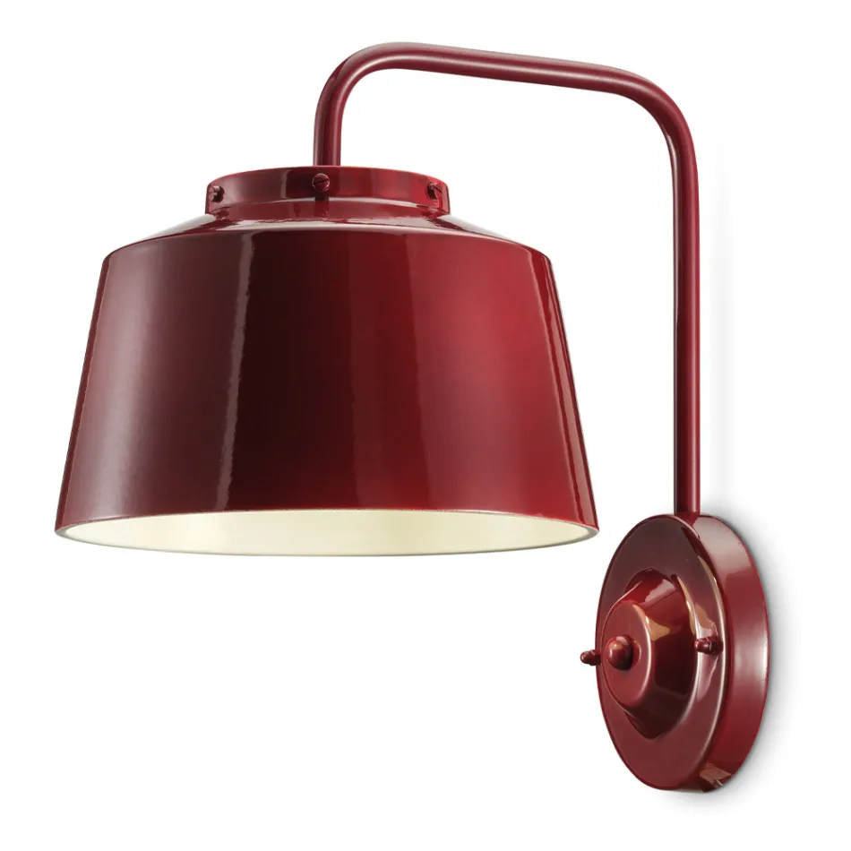 Nástěnné svítidlo z kovu a ručně vyráběné keramiky s dvojitým otevíráním - 50S Viadurini