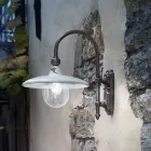 Nástěnné svítidlo z hliníku a ručně zdobený klasický design - Campobasso Viadurini