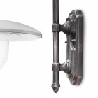 Nástěnné svítidlo z hliníku a ručně zdobený klasický design - Campobasso Viadurini