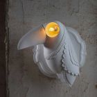 Nástěnná lampa v matně bílém keramickém moderním italském designu - Tucano Viadurini