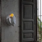 Nástěnná lampa v matně bílém keramickém moderním italském designu - Tucano Viadurini