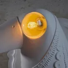 Nástěnná lampa v matně bílém keramickém moderním italském designu - Tucano Viadurini