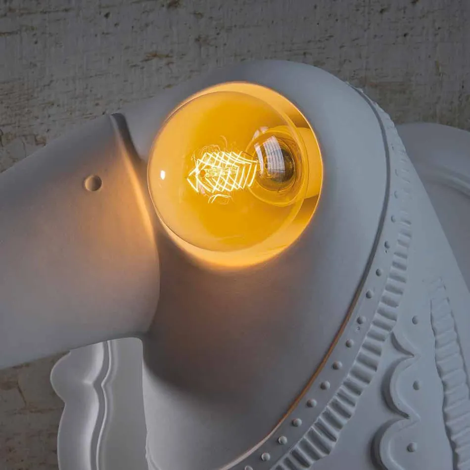 Nástěnná lampa v matně bílém keramickém moderním italském designu - Tucano Viadurini