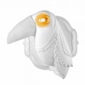 Nástěnná lampa v matně bílém keramickém moderním italském designu - Tucano