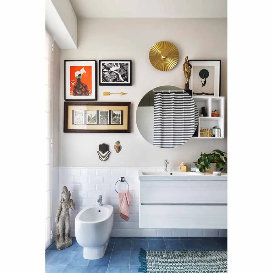 Nástěnná nástěnná svítidla ve skládané přírodní mosazi 2 velikosti - Pliè od Il Fanale Viadurini