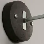 Ručně vyrobená nášivka z toskánské majoliky a mosazi vyrobená v Itálii - Toscot Rossi Viadurini