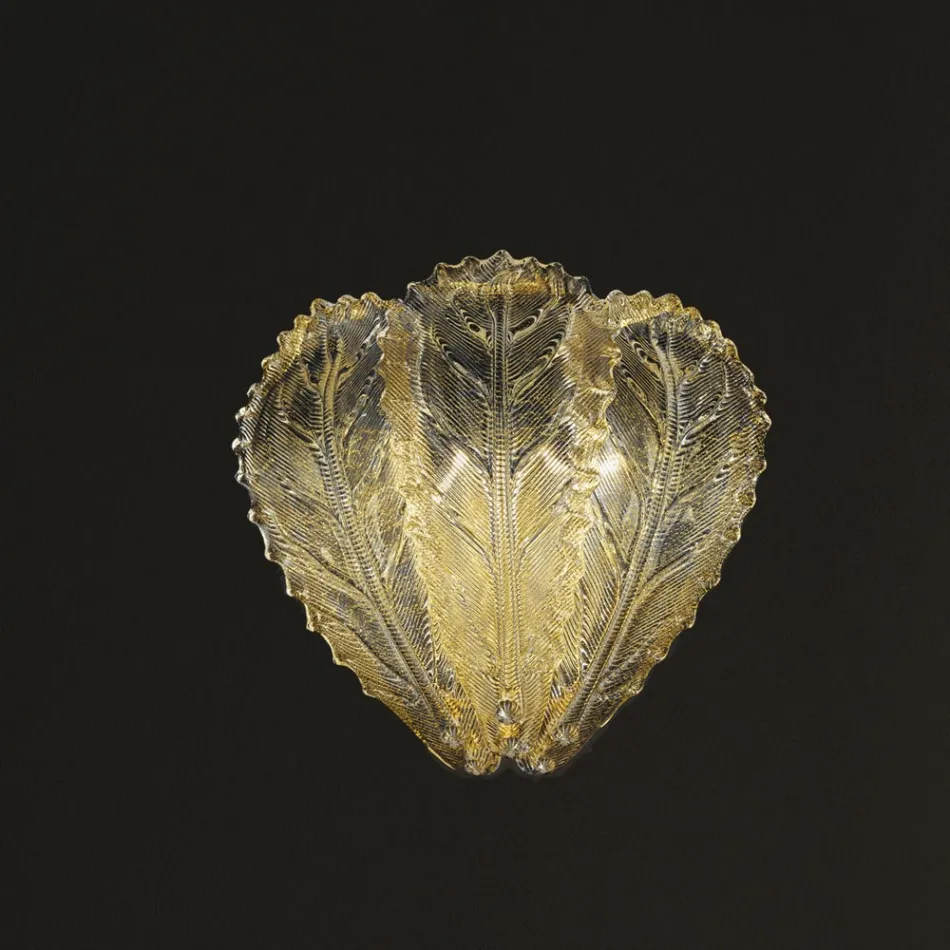 Klasická nástěnná lampa z benátského skla a kovu Made in Italy - Artemide Viadurini