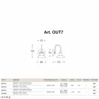 Nášivka outdoor 1 Juliet malé světlo Sprint Viadurini