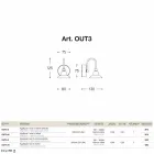 Vnější světla na 1 Bugatti světla Aldo Bernardi Viadurini