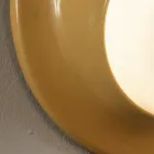 Venkovní nástěnná lampa z majoliky a foukaného skla vyrobená v Itálii - Toscot Swinger Viadurini