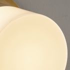 Venkovní nástěnná lampa z majoliky a foukaného skla vyrobená v Itálii - Toscot Swinger Viadurini