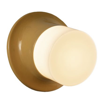 Venkovní nástěnná lampa z majoliky a foukaného skla vyrobená v Itálii - Toscot Swinger Viadurini