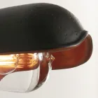 Toskánská majolika venkovní nástěnná lampa ručně vyrobená v Itálii - Toscot Bistrò Viadurini