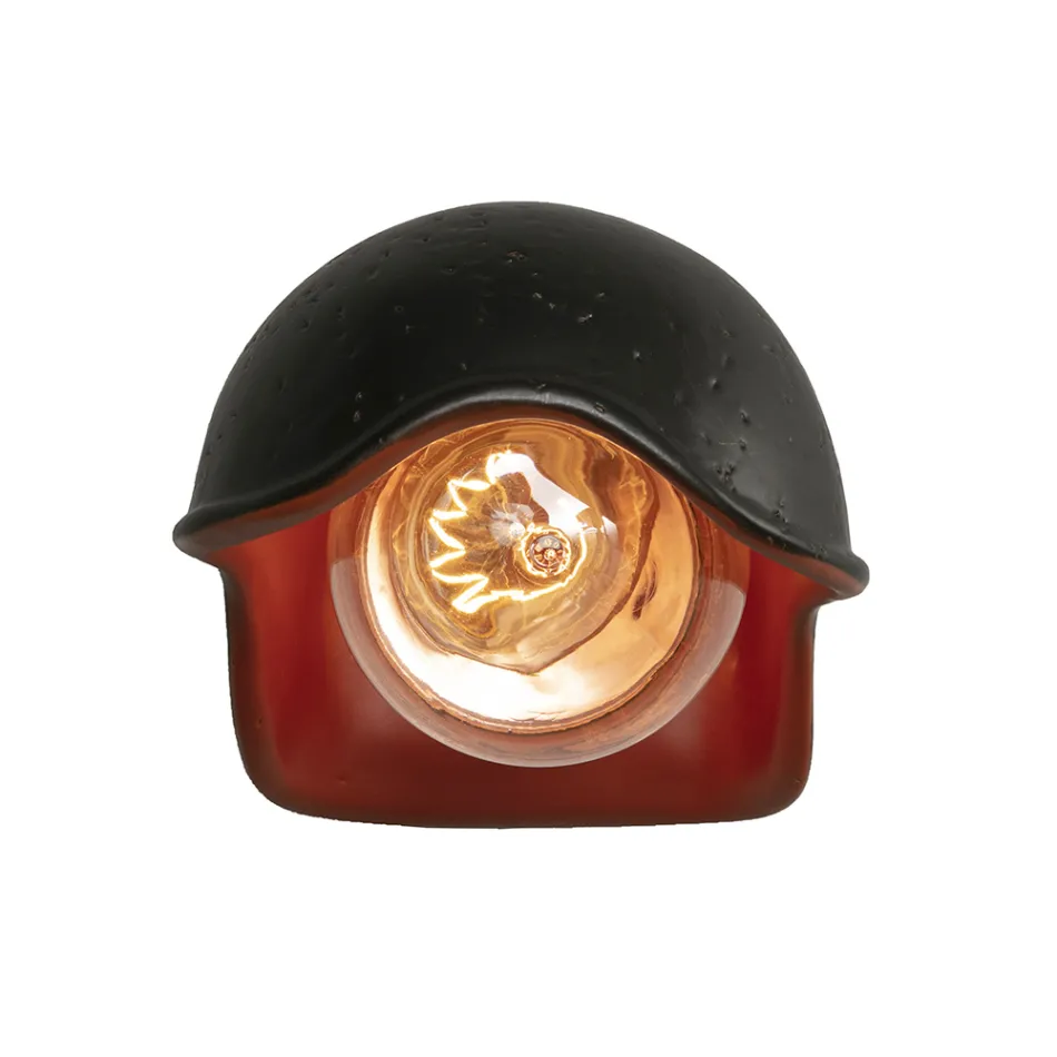 Toskánská majolika venkovní nástěnná lampa ručně vyrobená v Itálii - Toscot Bistrò Viadurini