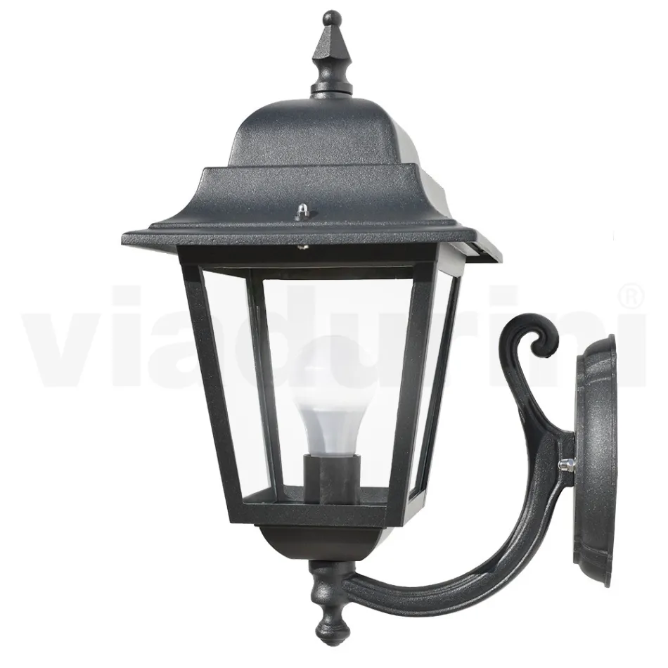 Zahradní nášivka z hliníku a průhledného skla Made in Italy - Scintilla Viadurini